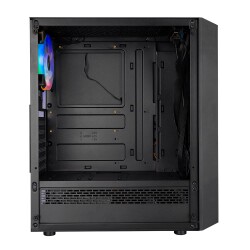 Everest FLAT MESH 4-12cm RGB Fan Tempered Camlı ATX Mid-T Gaming Oyuncu Kasası - 1