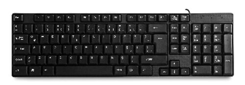 Everest KB-741F Siyah-Gri USB 2 Metre Bakır Kablolu Tamamen Türkçe F Klavye - 1