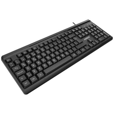Everest KB-741Q Siyah-Gri USB 2 Metre Bakır Kablolu Usb Q Klavye - 2