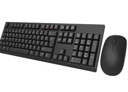 Everest KM-2510 Siyah Kablosuz Q Multimedia Klavye + Mouse Set - 1