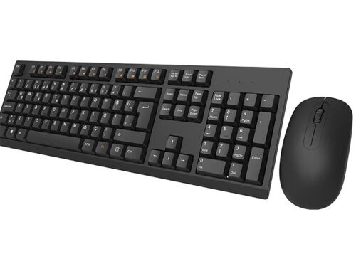 Everest KM-2510 Siyah Kablosuz Q Multimedia Klavye + Mouse Set - EVEREST