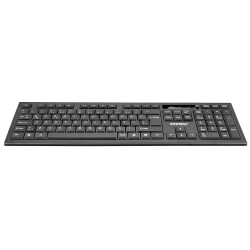 Everest KM-6121 Siyah Kablosuz Q Slim Klavye + Mouse Set - 1
