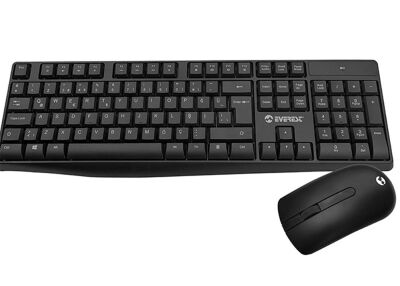 Everest KM-7500 Siyah Kablosuz Q Multimedia Klavye + Mouse Set - 1