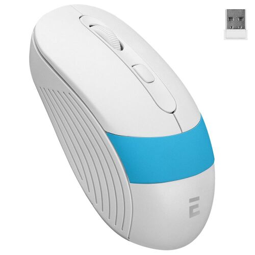 Everest SM-18 Usb Beyaz-Mavi 2.4Ghz Optik Kablosuz Mouse - EVEREST