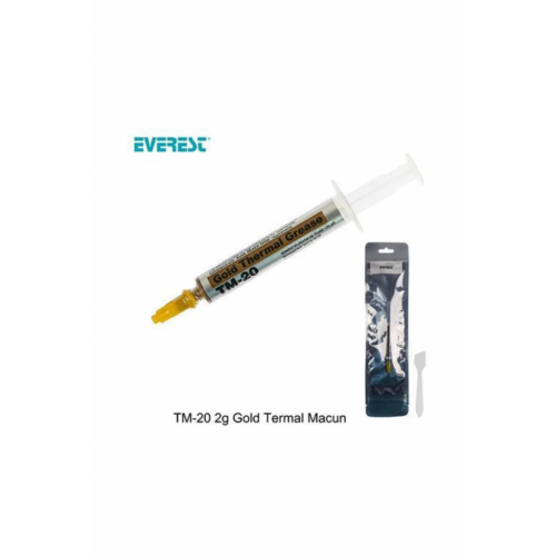 EVEREST TM-20, GOLD Termal Macun (2 Gr) - Everest