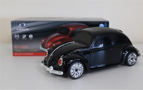 EVERTON RT-1939 Antrasit Arabalı Bluetooth Fm-Usb-Tf-Aux Şarjlı Nostaljik Radyo - 2