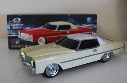 EVERTON RT-1941 Bej Arabalı Bluetooth Fm-Usb-Tf-Aux Şarjlı Nostaljik Radyo - EVERTON (1)