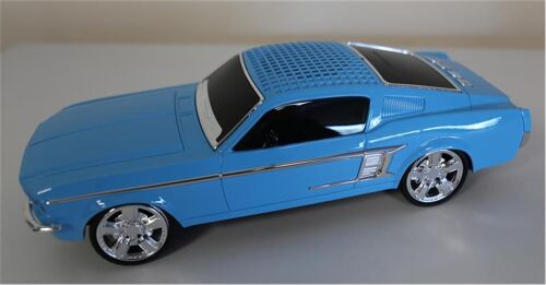 EVERTON RT-1951 Mavi (Blue) Arabalı Bluetooth Fm-Usb-Tf-Aux Şarjlı Nostaljik Radyo - 2