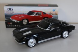 EVERTON RT-1956 Siyah Arabalı Bluetooth Fm-Usb-Tf-Aux Şarjlı Nostaljik Radyo - 1