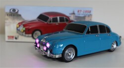 EVERTON RT-1958 Zümrüt Yeşil (Emerald) Arabalı Bluetooth Fm-Usb-Tf-Aux Şarjlı Nostaljik Radyo - 1