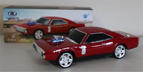 EVERTON RT-1959 Kırmızı Arabalı Bluetooth Fm-Usb-Tf-Aux Şarjlı Nostaljik Radyo - EVERTON