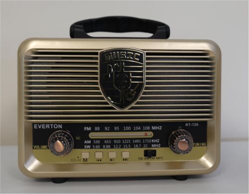 Everton RT-720 Bluetooth-USB-SD-FM Nostaljik Radyo - 1