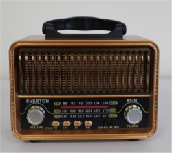 Everton Rt-751 -Fm-Am-Sw-Usb-Tf Card-Aux Nostaljik Radyo Solar (Güneş Paneli) - 2
