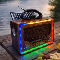 Everton RT-763 Bluetooth Usb-Micro Sd Nostaljik Radyo - 1