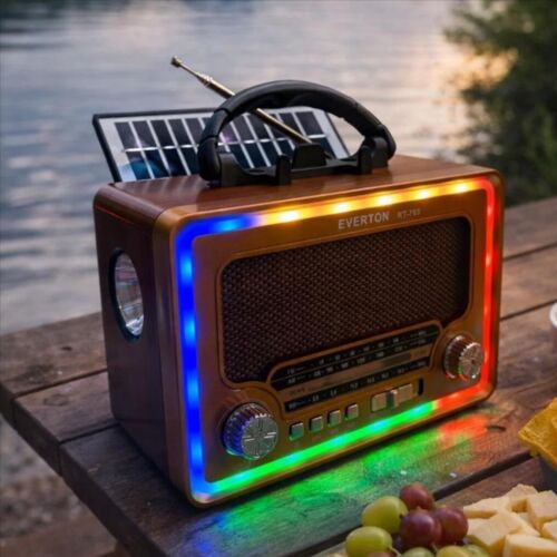 Everton RT-763 Bluetooth Usb-Micro Sd Nostaljik Radyo - 1
