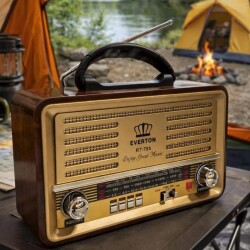 Everton RT-785 Bluetooth Usb-Micro Sd Nostaljik Radyo - 1