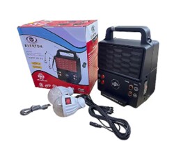 Everton Rt-913 -Usb-Tf Card -Mp3-Bluetooth-Mp3Güneş Enerjili Işıklı Radyo 2 Ampul Set - 1