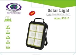 Everton Rt-917 Şarjlı 300w Solar Panelli Projektör Led - 1