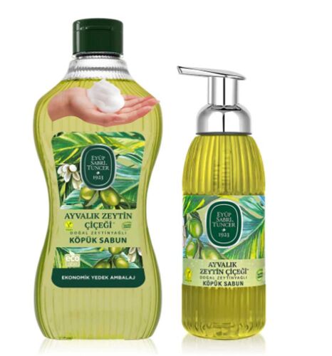 Eyüp Sabri Tuncer 1,5 lt+500 ml Ayvalık Zeytin Çiçeği Köpük Sabun - EYÜP SABRİ TUNCER