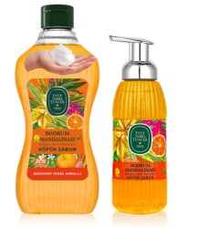 Eyüp Sabri Tuncer 1,5 lt+500 ml Bodrum Mandalina Köpük Sabun - 1