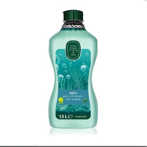 Eyüp Sabri Tuncer 1,5lt Aqua Doğal Zeytin Yağlı Sıvı Sabun Pet Şişe - EYÜP SABRİ TUNCER