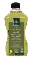 Eyüp Sabri Tuncer 1,5lt Ayvalık Zeytin Çiçeği Sıvı Sabun Doğal Zeytinyağlı - 1