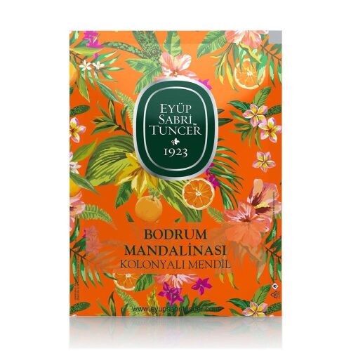 Eyüp Sabri Tuncer 50li Mendil Bodrum Mandalinası Kolonyalı (9,3 x 12,5) Doypack - EYÜP SABRİ TUNCER