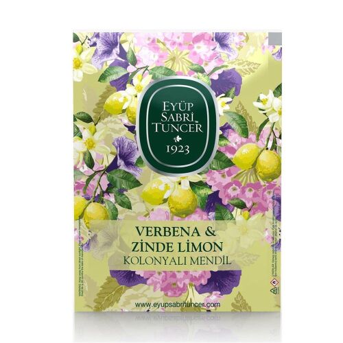 Eyüp Sabri Tuncer 50li Mendil Verbena Kolonyalı (9,3 x 12,5) Doypack - EYÜP SABRİ TUNCER