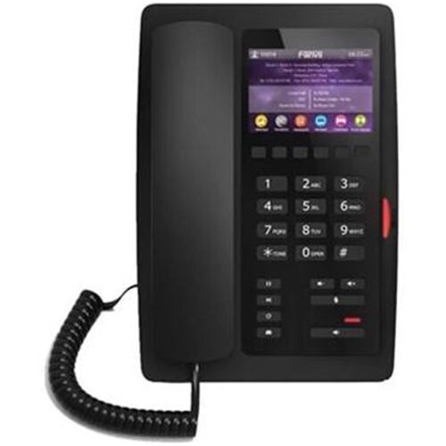 Fanvil H5 Renkli Ekran PoE Ip Masaüstü Siyah Telefon - FANVİL (1)