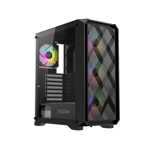 FAZEON F4 650W 80PLUS BRONZE Mesh 4x120mm ARGB Fanlı ATX Bilgisayar Kasası - FAZEON (1)