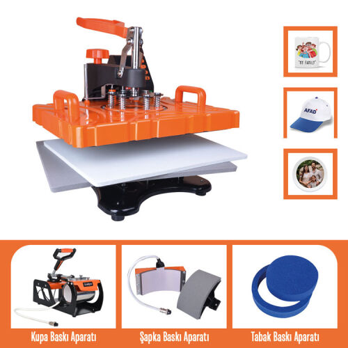 Goldpix 5in1 Combo Isı Transfer Baskı Makinesi - OFİSOMİ-T (1)