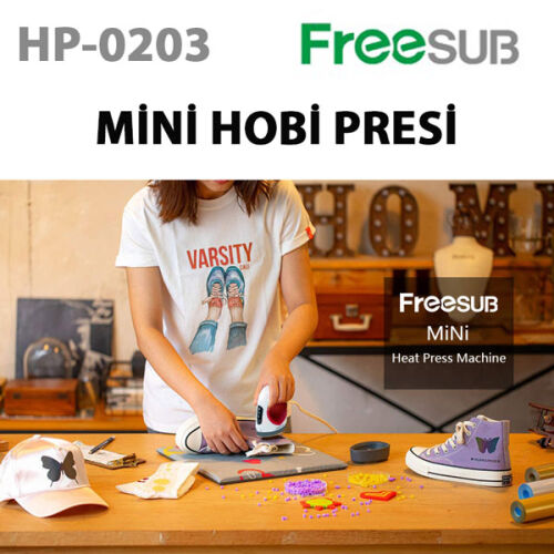 Freesub Mini Hobi Transfer Baskı Presi - 2