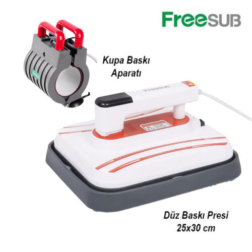 Freesub Transfer Baskı Presi 25x30 cm - 4