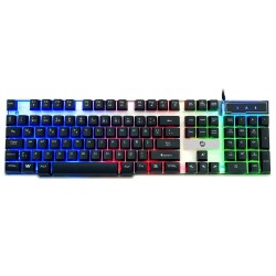 Frisby FK-G508QU Kablolu 3 Renk Işıklı Klavye - 1