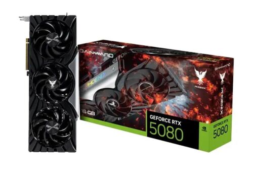 Gainward GeForce RTX5080 Phoenix 16GB GDDR7 256bit Gaming Kırmızı Kutu Ekran Kartı - GAINWARD (1)