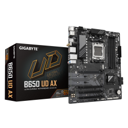 GIGABYTE B650 UD AX, 4xDDR5, 3xM.2, DP, HDMI, Type-C, Wi-Fi 6E, Bluetooth v5.3, AM5 Soket GAMING Anakart - 1