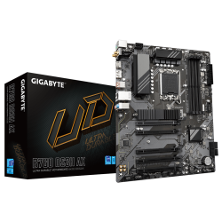 GIGABYTE B760 DS3H AX, rev.1.0, 4xDDR5, 2xM.2, DP, HDMI, Type-C, Wi-Fi 6E, Bluetooth v5.3, 12-13-14.Nesil, LGA1700 Soket, Anakart - 1