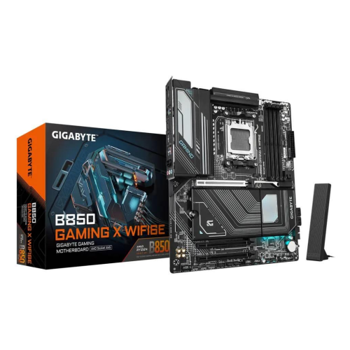GIGABYTE B850 GAMING X WIFI6E, 4xDDR5, 3xM.2, DP, HDMI, Type-C, Wi-Fi6E, Bluetooth 5.3, AM5 Soket GAMING Anakart - Gigabyte