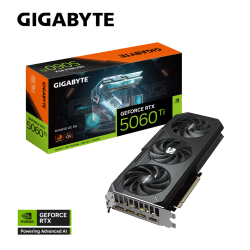 GIGABYTE GV-N506TGAMING OC-8GD, RTX5060TI, GAMING OC, 8Gb, GDDR7, 128BIT, 3 Fanlı, 1xHDMI, 3xDP, GAMING Ekran KARTI - 1