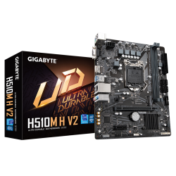 GIGABYTE H510M H V2, rev.1.0, 2xDDR4, M.2, D-SUB, HDMI, 10-11.Nesil, LGA1200 Soket, Anakart - 1