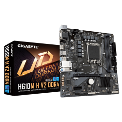 GIGABYTE H610M H V2 DDR4, rev1.0, 2xDDR4, M.2, D-SUB, HDMI, 12-13.14.Nesil, LGA1700 Soket, Anakart - 1