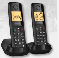 Gigaset Pure 300 Duo 2 li Dect Telsiz Telefon - 1
