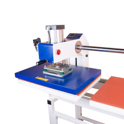 Goldpix Pnömatik Çift Tablalı Otomatik Düz Isı Transfer Baskı Makinesi - 40x60cm - 6