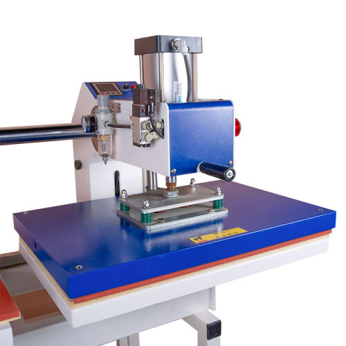 Goldpix Pnömatik Çift Tablalı Otomatik Düz Isı Transfer Baskı Makinesi - 40x60cm - 7