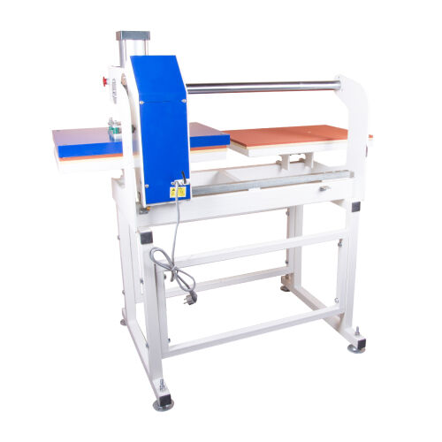 Goldpix Pnömatik Çift Tablalı Otomatik Düz Isı Transfer Baskı Makinesi - 40x60cm - OFİSOMİ-T (1)