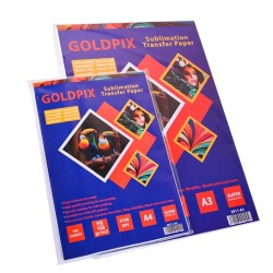 Goldpix Premium A4 ve A3 Süblimasyon Transfer Kağıtlar - 7