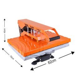 Goldpix Yarı Otomatik Düz Pres Baskı Makinesi - 40x60cm - 9