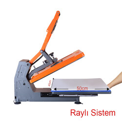 Goldpix Yarı Otomatik Isı Transfer Baskı Makinesi - 40x50cm - 3