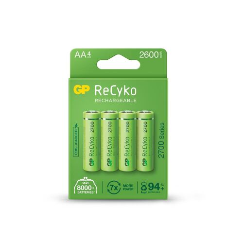 GP AA 2600 mAh Şarjlı Kalem Pil 4'lü Paket GP270AAHCEMTR - 1