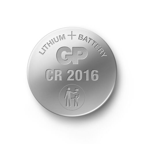 Gp CR2016-U1 3V Lityum Düğme Pil Tekli Paket - GP (1)